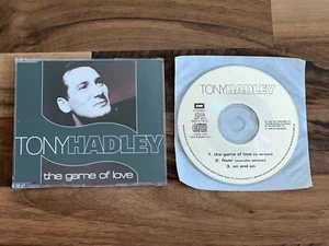 TONY HADLEY The Game Of Love OOP 1992 UK CD single spandau ballet - Picture 1 of 3