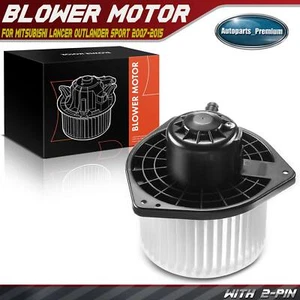 HVAC Blower Heater Motor w/ Fan Cage for Mitsubishi Lancer Outlander Sport 11-17 - Picture 1 of 8