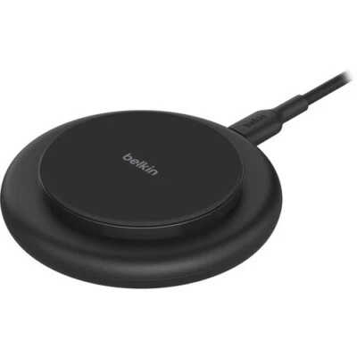 Belkin BoostCharge 15W Magnetic Qi2 Wireless Charging Pad - Black - Image 1 of 2