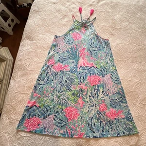 Abito swing VGUC Lilly Pulitzer Margot, lavandino o nuoto, taglia M - Foto 1 di 13