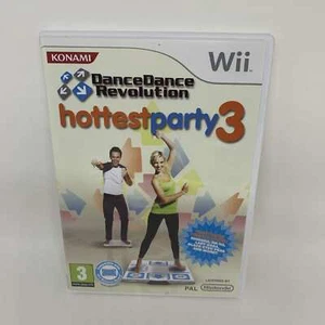 Dance Dance Revolution HOTTEST PARTY 3 NINTENDO WII Juego PAL Completo En muy buena condición - Imagen 1 de 4