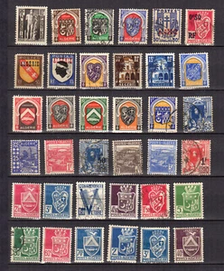 Algérie RF 1938-55 un lot de 35 timbres / TE4739 - Imagen 1 de 1