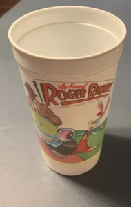 Vintage WHO FRAMED ROGER RABBIT Cup 1988 McDonalds Promotional Item - Picture 1 of 3