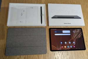 Samsung Galaxy Tab S8. Boxed. 8/256GB. Graphite. Bundle w/S-pen, manuals & cover - Imagen 1 de 18