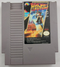 Back to the Future (Nintendo Entertainment System, NES 1989) Game Only - Tested