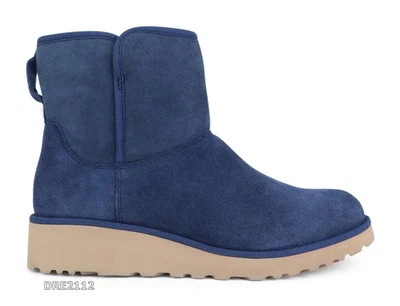 Botas de piel de gamuza azul marino UGG Kristin para mujer talla 8,5 *NUEVAS* Foto 1 de 4