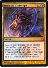Firemind's Foresight *Rare* Magic MtG x1 Return to Ravnica SP