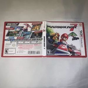 Mario Kart 7 Nintendo 3DS Authentic Empty Case Only NO GAME/MANUAL - Picture 1 of 2