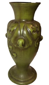 Vintage Green Haeger Ceramic Vase 12” Tall - Picture 1 of 10