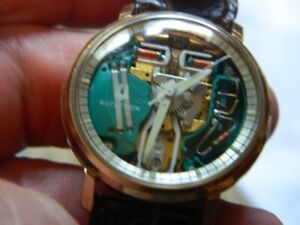 Nice 214 Spaceview Bulova Accutron 1969 Serviced, Runs Great No Reserve !