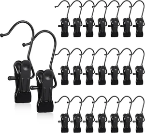 Boot Hanger Clips for Closet, Laundry Hanging Hooks Heavy Duty Clips Boot Holder - Picture 1 of 12
