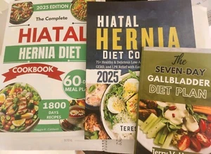 Hiatal Hernia Diet Cookbook: Over 50 Mouthwatering Hiatal Hernia-Friendly Re... - Picture 1 of 7