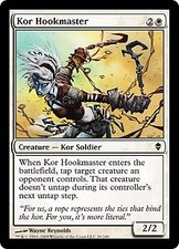 Zendikar Kor Hookmaster x4 Magic The Gathering NM