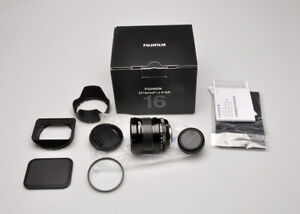 Fujifilm Fuji Fujinon XF 16mm f1.4 R WR lens, IMMACULATE condition in Box