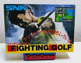 NES / Famicom - Fighting Golf JAPAN mit OVP+Anl.   D883