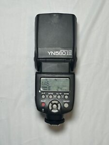 Flash inalámbrico Speedlite Speedlight YONGNUO YN560 III para Canon Nikon Pentax