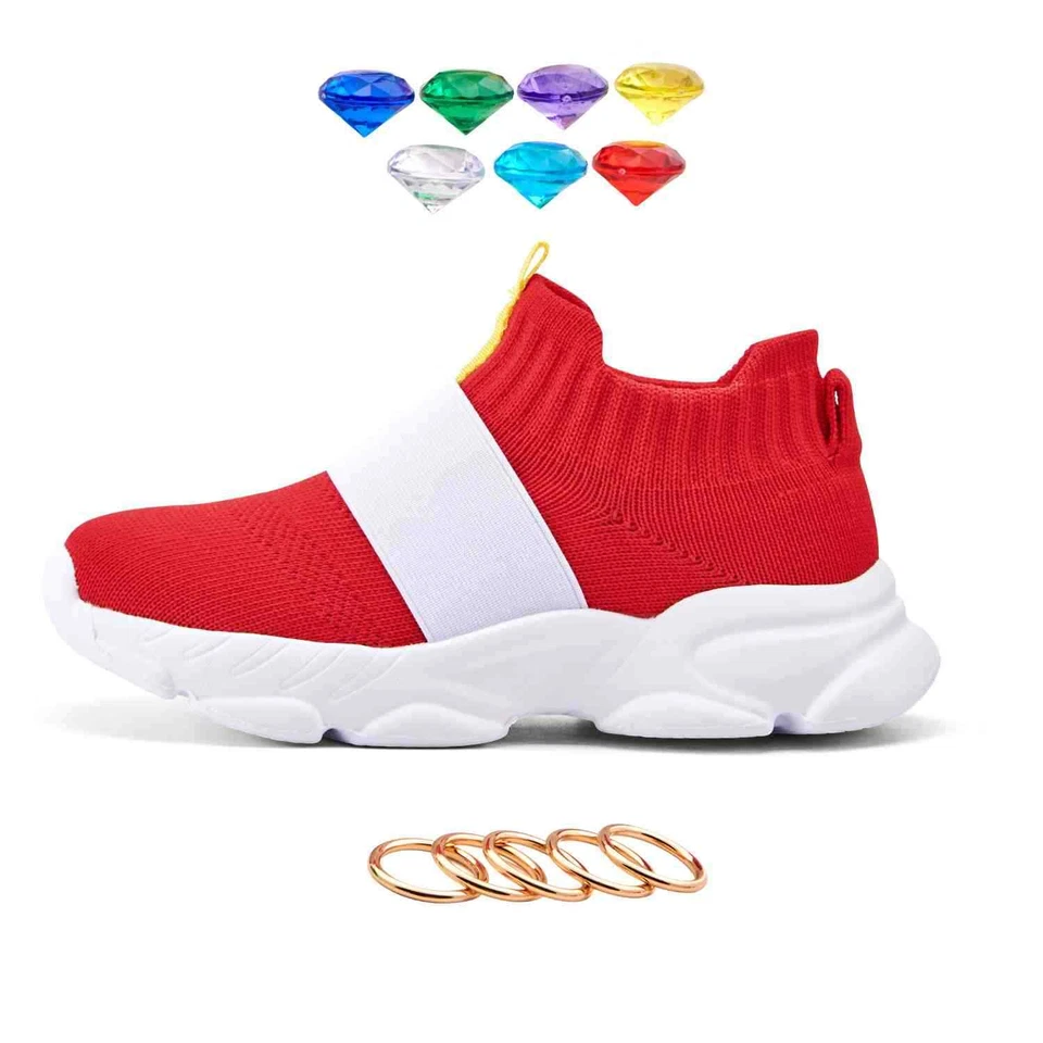 Zapatos Sónicos Para Niños Niños Niñas Tenis Fan Juegos con disfraces Regalo Zapatos Para Navidad Foto 1 de 4