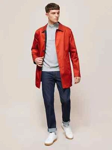 Nuevo con etiquetas GUARDIAS impermeable Montague para hombre REVERSIBLE mac CHAQUETA ABRIGO 48R rojo negro - Imagen 1 de 7