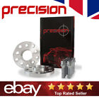 Precision Wheel Spacers 15mm & Bolts For VW Caddy Aftermarket Alloys -1 Pair
