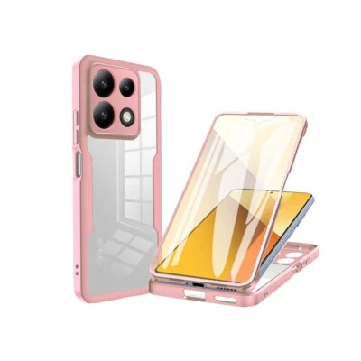 Funda protectora de pantalla incorporada a prueba de polvo para Xiaomi Redmi Note 13 Pro+ 5G Foto 1 de 4