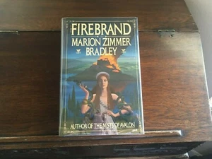 FIREBRAND, Marion Zimmer Bradley, SIGNED, 1st/1st 1987 HCDJ - Picture 1 of 5