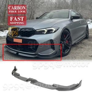 For BMW G20 LCI 330i M340I 2023-2025 MP Style Carbon Fiber Front Bumper Lip Kit - Picture 1 of 7