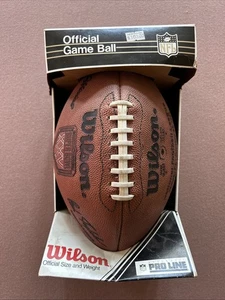 Super Bowl XXV Wilson Official NFL Game Ball Silver Anniversary 1991 Made In USA - Picture 1 of 8