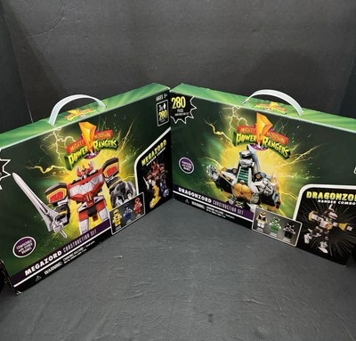 NUEVOS juegos de construcción Mighty Morphin Power Rangers Megazord y Dragonzord Foto 1 de 4