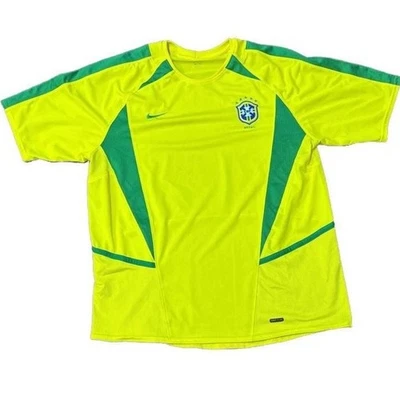 Футболка домашняя Nike Бразилия 2002/2004 - Изображение 1 из 3