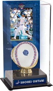 Shohei Ohtani Dodgers 2024 All-Star Game Gold Glove Display Case with Image - Picture 1 of 1