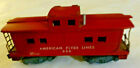 Vintage AMERICAN FLYER LINES S Scale Red Train Caboose #938 A.C. Gilbert EUC
