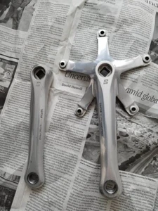 Manivela SUNTOUR SUPERBE PRO PISTA 165 mm PCD 144 mm pista Keirin certificada NJS - Imagen 1 de 3