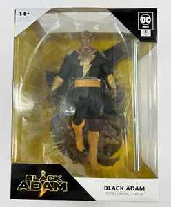DC Direct BLACK ADAM 12" Inch PVC Statue Figure McFarlane Toys 2022 NIB X1 - Picture 1 of 4