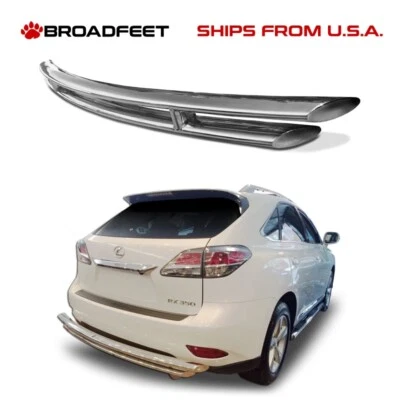 Parachoques trasero doble capa acero inoxidable se adapta a: Lexus serie RX 2010-2015 Foto 1 de 2