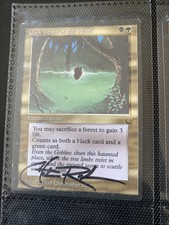 MTG, Dark Heart of the Wood, Signed by Christopher Rush