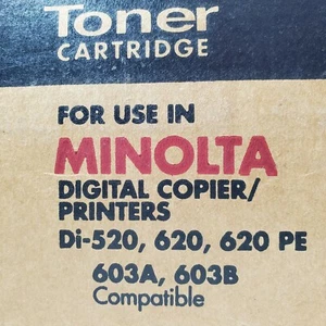 Toner Cartridge for Minolta Di-520, 620, 620 PE, 603A, 603B - Picture 1 of 5
