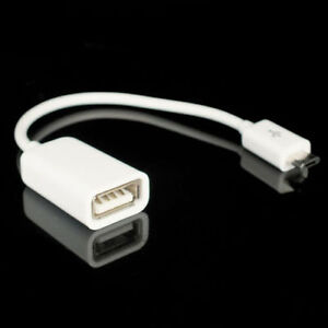 Micro USB Host to Female USB OTG Cable Adapter For Samsung Galaxy Tab 3 10.1
