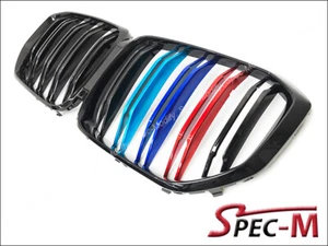 Rejilla delantera negra brillante con pintura M tri metal totalmente nueva apta para BMW 2019+ G05 X5 - Imagen 1 de 2