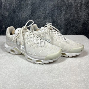 Nike Air Max Plus TN White Beige 605112-110 Womens Size 9 - Picture 1 of 10