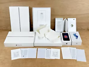 Lot of Boxes Apple iPad Air 2 64GB(2) A1566 iPhone SE A1662 6s A1688 & Stickers - Picture 1 of 15