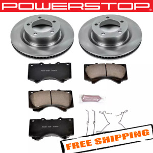 Power Stop 1-Click Autospecialty Replacement Brake Kit for 07-20 Toyota Tundra