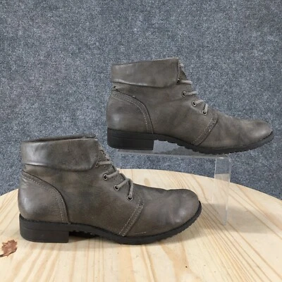 Botas de montaña Cliffs by White para mujer 9,5 M tango botín gris imitación cuero Foto 1 de 4