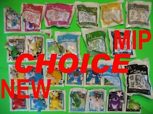 2004 McDonalds - NEOPETS - *CHOICE* *MIP* or NEW (open package)