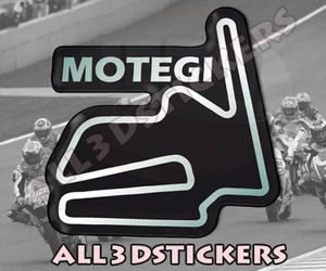 Pegatina Relieve 3D Circuito Motegi 10x10 cm - Imagen 1 de 1