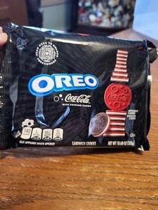OREO Coca-Cola Sandwich Cookies, Limited Edition, 10.68 oz #2 - Picture 1 of 3