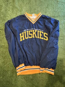 Vintage Washington Huskies Jacke Herren Large NCAA Football Pullover 90s - Bild 1 von 8