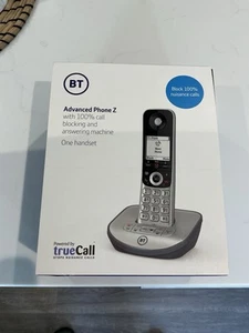 BT Advanced Phone Z Cordless 100% Call Blocking & Answering Machine 1 Handset - Zdjęcie 1 z 5