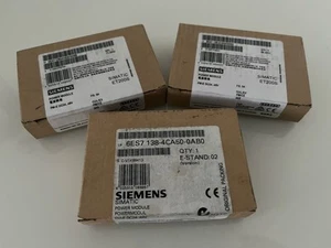 Siemens 6ES7 138-4CA50-0AB0 SIMATIC ET200S Power Module X3 - Picture 1 of 2