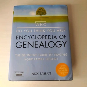 Who Do You Think You Are? Hc Book Encyclopedia of Genealogy Self Help Genetics  - Picture 1 of 17