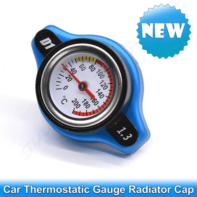 NUEVO Bar Termo Termostático Radiador Tapa Cubierta Medidor de Temperatura del Agua Duradero Foto 1 de 4